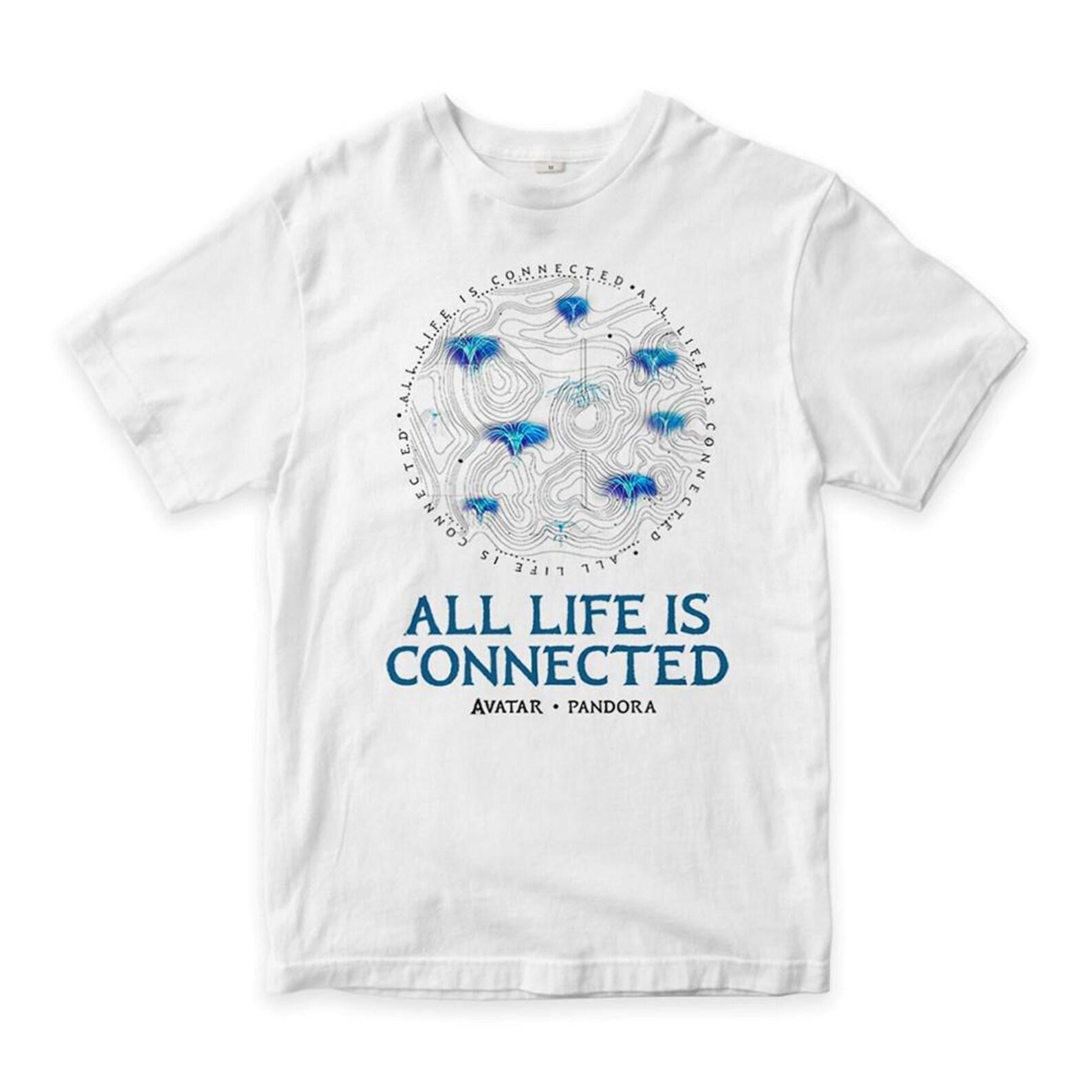 Avatar All Life Is Connected T-Shirt, Men s and Women s Sizes Tee (AVA-00721) XL