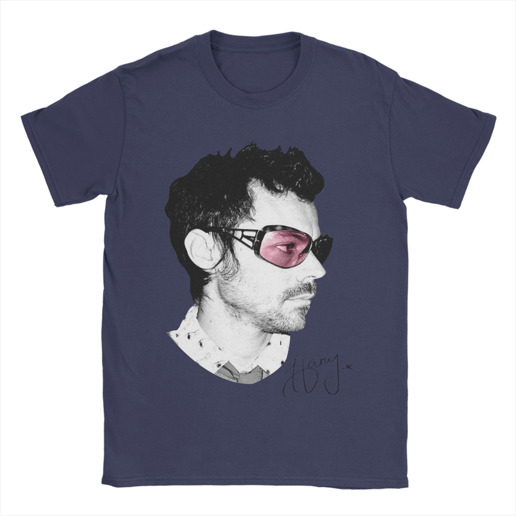 

Unique Harrys Styles Kiss And Disco Big Face TShirt for Unisex Crewneck Pure Cotton T Shirts Short Sleeve Tee Shirt Clothes XL