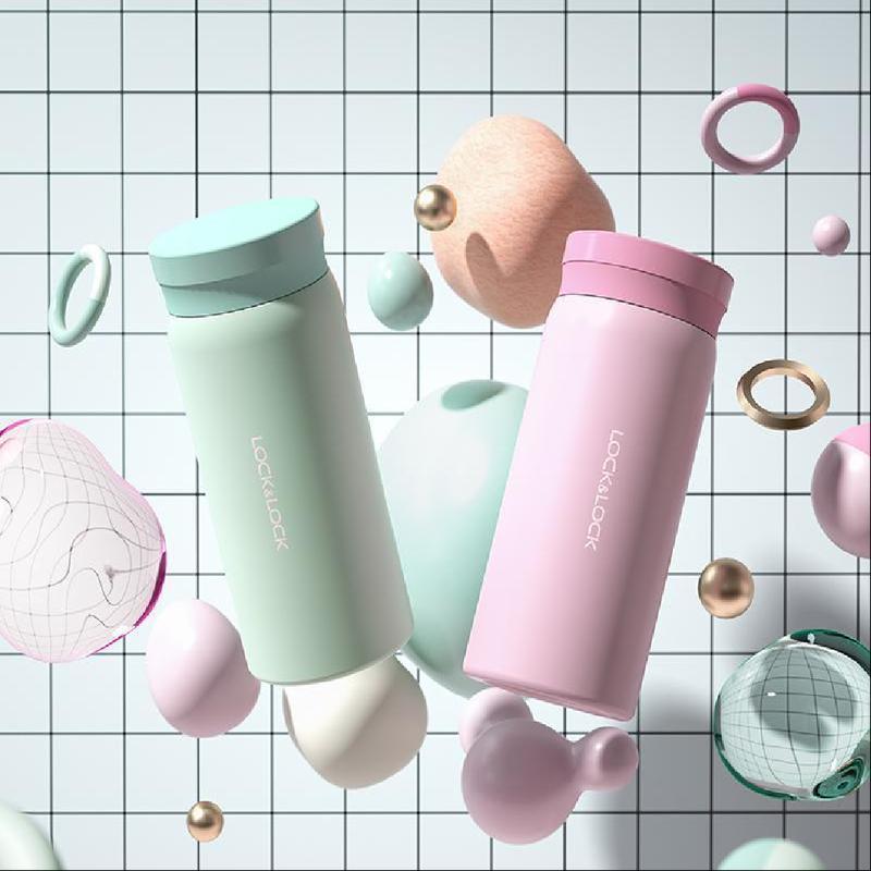 LocknLock 200ml Compact Stainless Steel Thermos Cup