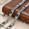 Neues Tang-Grasmuster-Armband für Männer und Frauen Kubanische Kette Mode Türkiye Stil Luxusschmuck