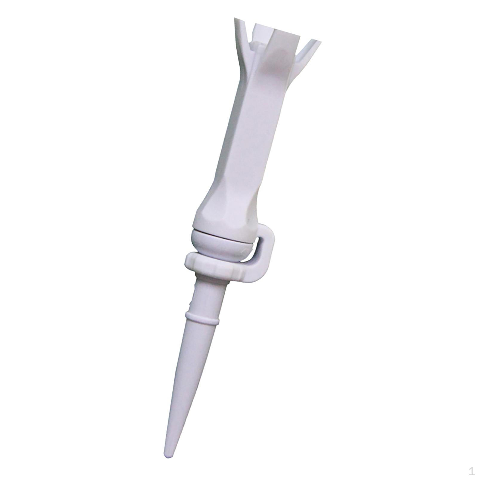 

golf professional tees Unbreakable inch 4 Prongs Claw Holder Accessories White