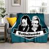 Bud Spencer Terence Hill Wirft Wirft Decke für Kindersofa Reise Wandern Picknick Beding Super Weiche Flanelldecke Geburtstagsgeschenk