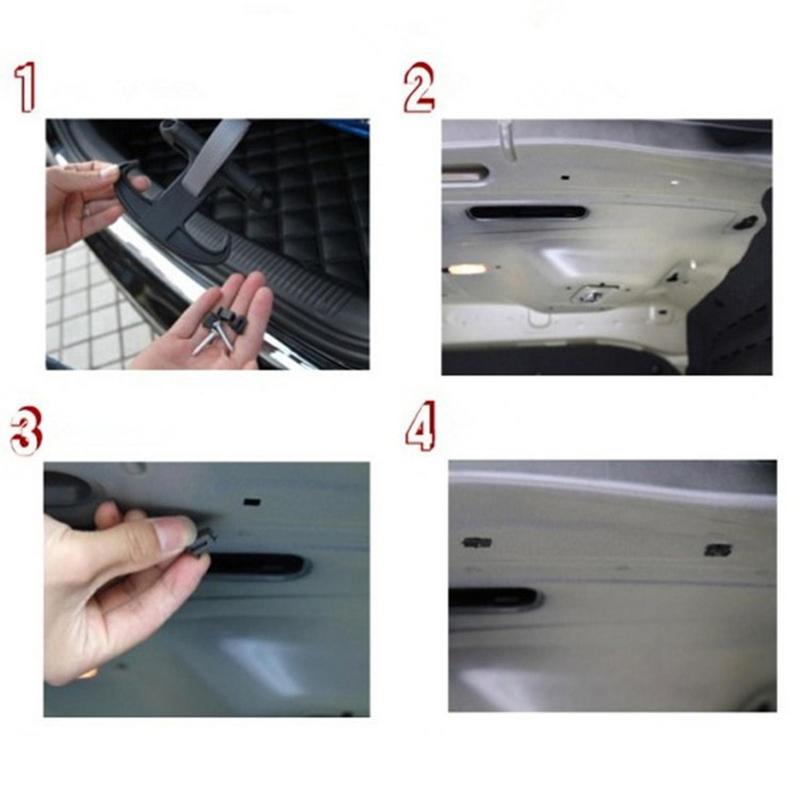 Trunk Cargo Hanger Damping Cargo Hooks With U-Shaped Hooks And Elastic Band Car Interior Accessory For Cars Trunks Rvs And Lorry