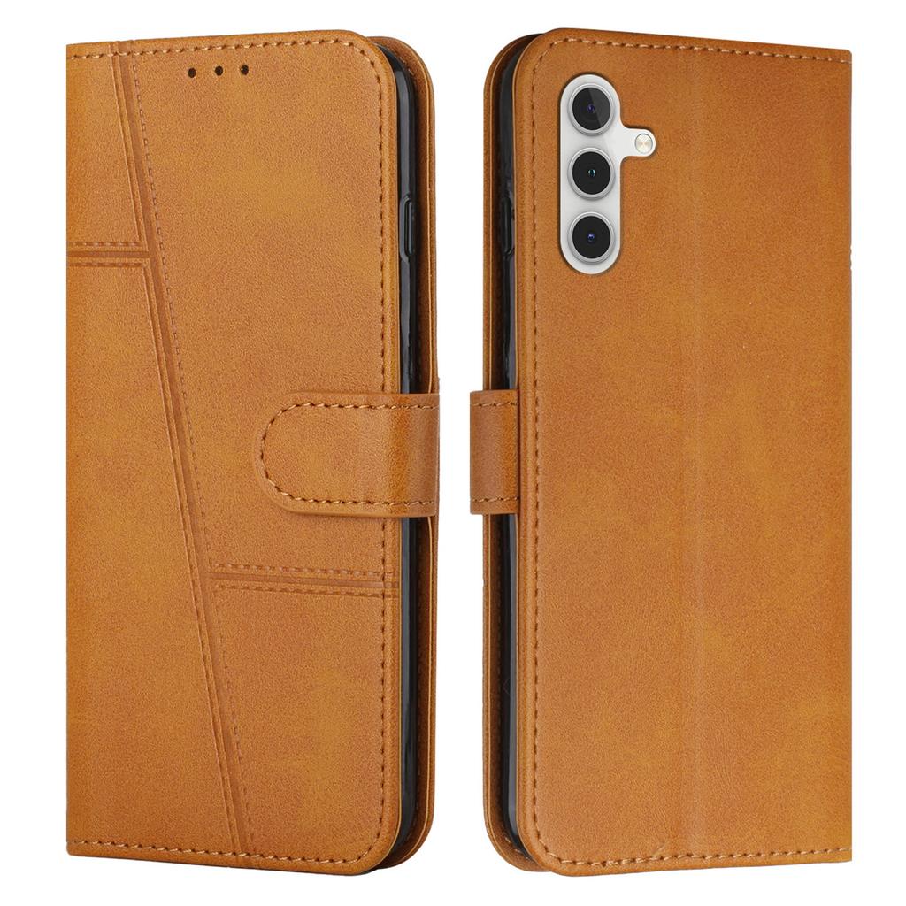 For Samsung Galaxy M35 5G Case Stand Flip Protective Leather Phone Cover