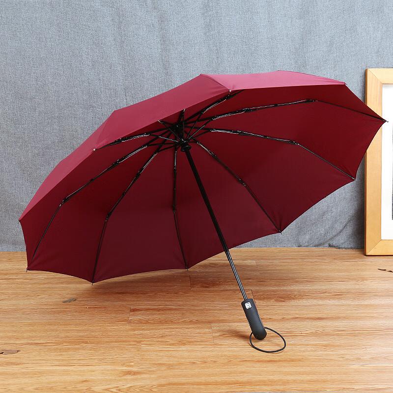 Nanqiao 10-Rib Windproof Automatic Folding Umbrella