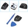 Car Gear Shift Knob Panel Gear Button Trim Cover M Sport Sticker For BMW 1 2 3 4 5 6 7 X3 X4 X5 X6 F20 F30 F31 F10 F11 F10 F11