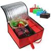 Portable Food Insulated Bags Waterproof Insulated Thermal Cooler Bag Lunch Bag  Outdoor
