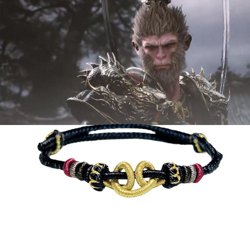 Wukong Black Myth Neutral Hand Woven Couple Bracelet Gift Leisure Accessories