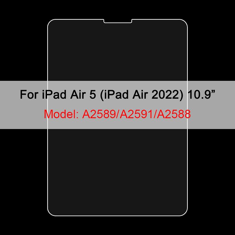 For Apple iPad Air 5 4 Mini 6 Matte PET Screen Protector Film For iPad 9.7 2017 2018 10.2 7th 8th 9th 10th Pro 11 10.5 Soft Film
