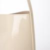 Bean hardware enamel shoulder bag