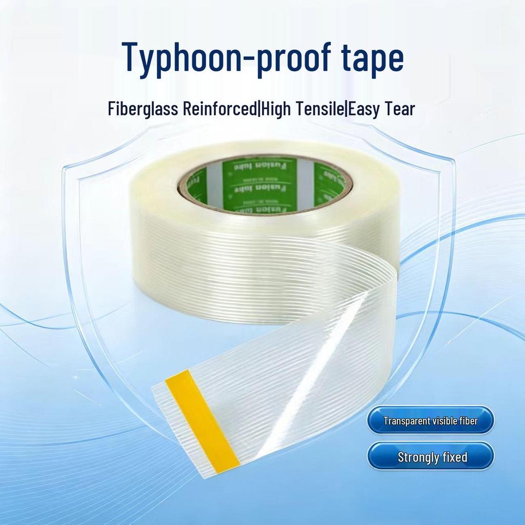 Typhoon-Resistant Heavy-Duty Fiberglass Packing Tape