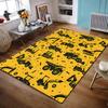 Construction Vehicle Pattern Rug Non-slip Rug Suitable for Living Room and Bedroom Sofas