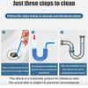 Drain Decontamination Stick Unclogging Agent Cleaning Canned Color Stain Remover Stick Pipe Unclogging Stick