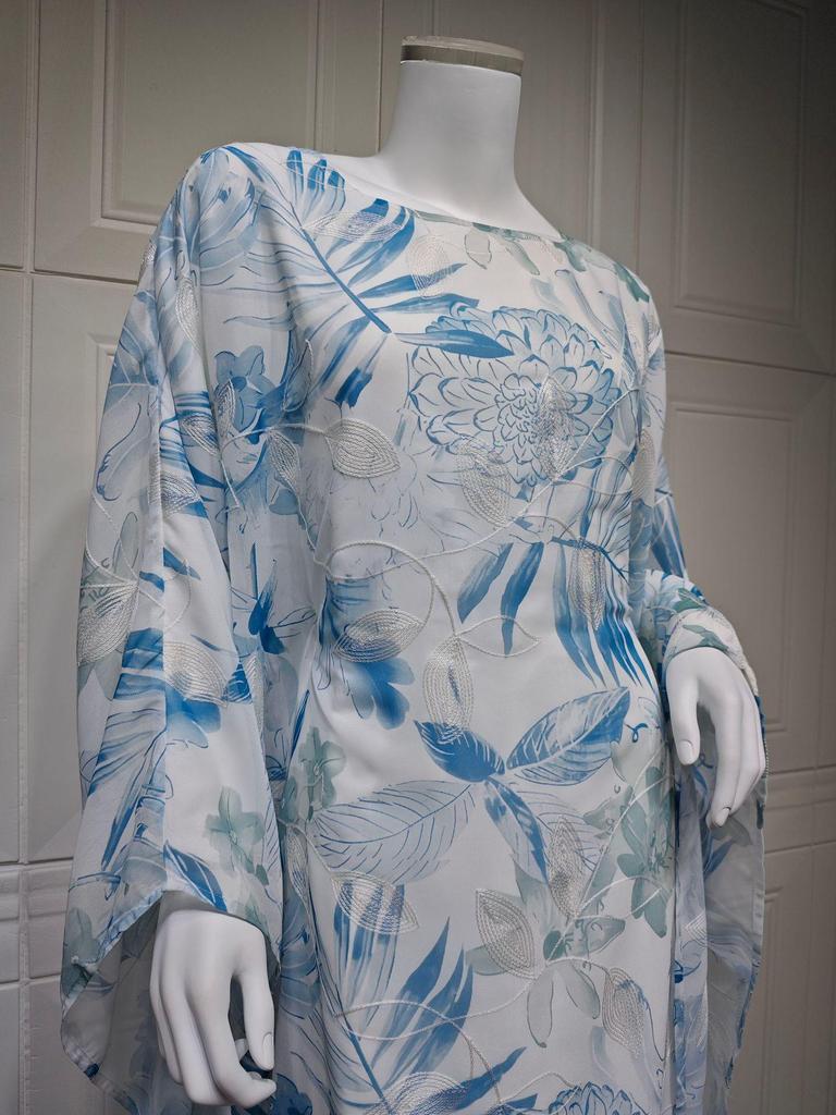 MQ140 Elegant Modest Dubai Pullover Robe: Stylish Middle Eastern Abaya for Women