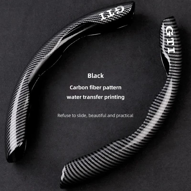 Car Decoration Auto Steering Wheel Cover Non-Slip Accessories For VW GTI Polo Golf Passat Tiguan Arteon Touareg CC Taigo Caddy J