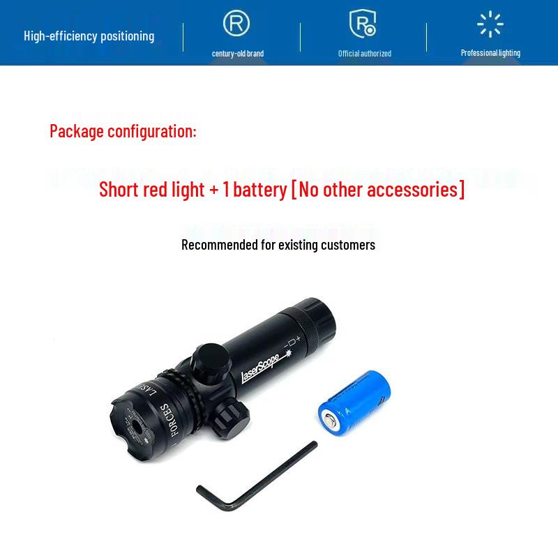 Green Laser Sight: Shockproof, Waterproof, 360° Adjustable, Infrared, Long-Range Outdoor Use