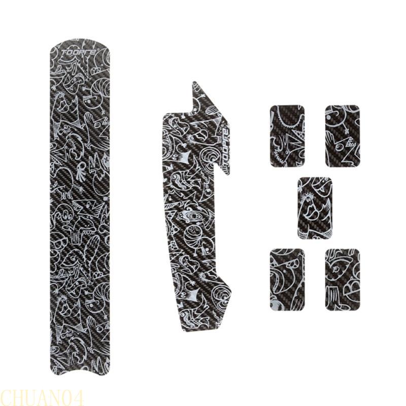 A1A2 Road Bike Chain Guard Cover Bicycles Chain Stickers MTB Frame Protector for Road Bike MTB, Mountain Bike