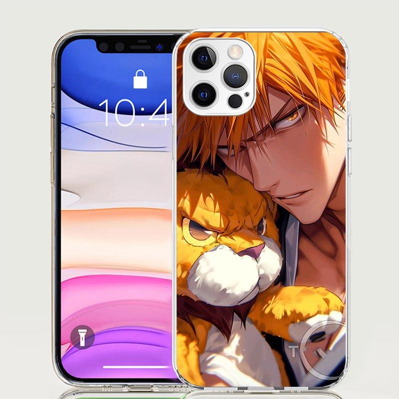 Kurosaki Ichigo Bleach Phone Case For iPhone 17 Air 16 15 Plus 11 14 Pro Max 13 Mini 12 7 8 + SE Pattern Art Customized Cover 17