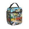 Wild Kratts Accessories Insulated Lunch Bag For Office Food Storage Bag Portable Thermal Cooler Lunch Boxes