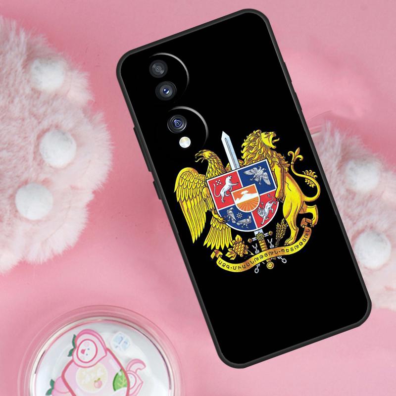 Armenia Armenian Flag Case For Honor Magic 6 5 7 Lite Honor 200 Pro 50 70 90 Lite X9b X9a X8b X8a X8 X9 X9c Cover