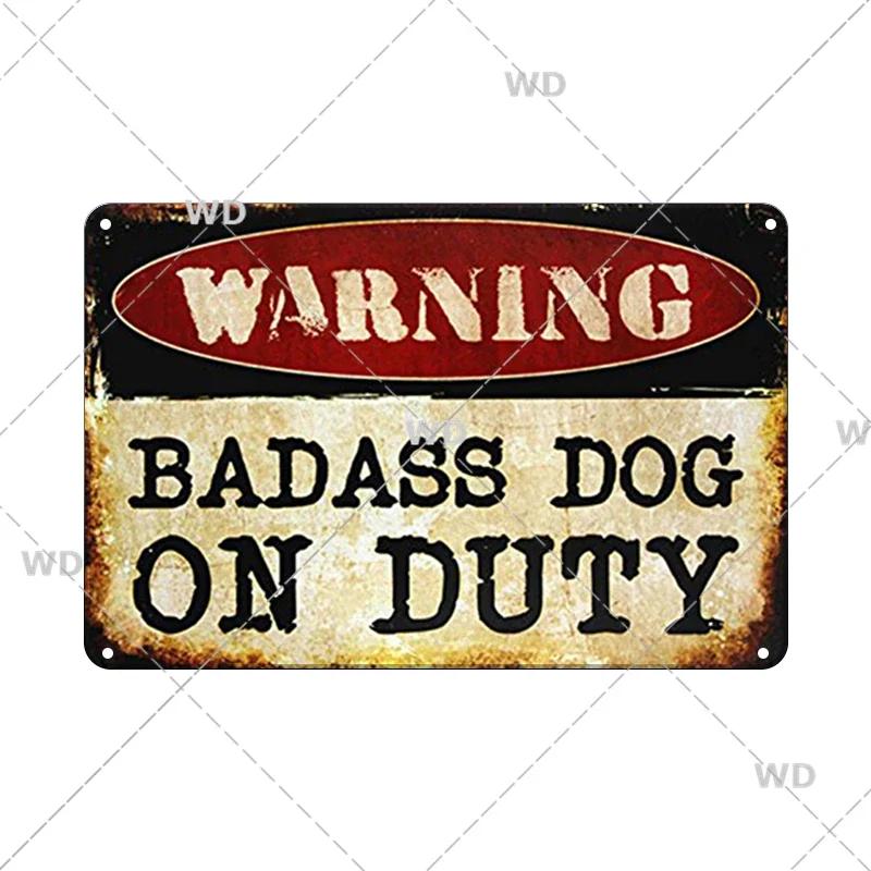 Warning No Farting Slogan Vintage Metal Tin Signs Home Bar Pub Decorative Plates Danger Retro Sign Wall Stickers Art Poster