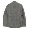 COMMEdesGARCONS HOMME PLUS PI-J045 Black x White Gold Check P Coat coat XS Black WhiteUsed