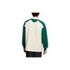 adidas Originals Casual Zip-Up Long-Sleeve Polo Shirt Men’s Dark Green