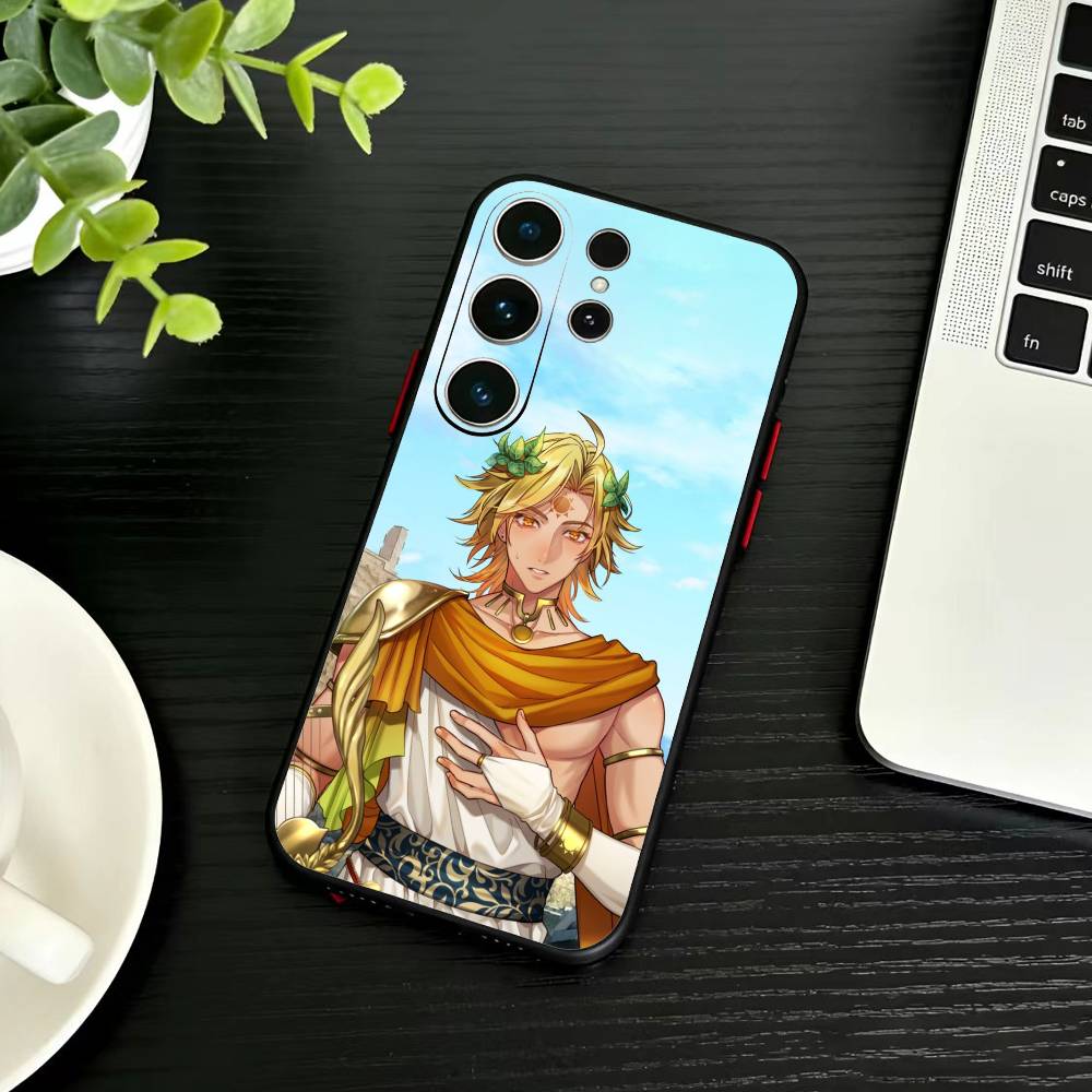 

Record of Ragnarok Anime Phone Case For Samsung S26,S25,S24,S23,S22,S21,S20,Ultra,Plus,FE Black Soft Cover Samsung S24Plus