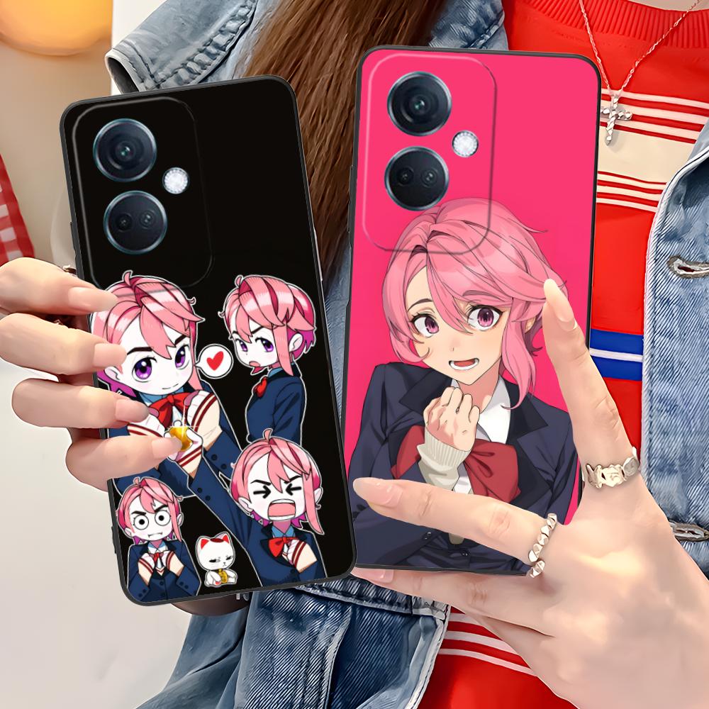 Dandadan Aira Shiratori Phone Case for OPPO Reno 14 13 12 11 10 9 8 7 6 5 F T Pro 5G Colorful Printing Cover Pretty Luxury Cover