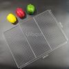 304 Stainless Steel Rectangle Square BBQ Net Mesh Grill NonStick Baking Mat Outdoor Grilling Part Grates Air Fryer Grids Cooking