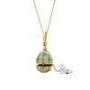 Opened Design Easter Egg Necklace Chinese Style Zodiac Pendant Necklace  Jewelry Gift