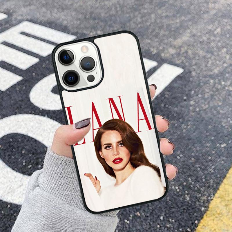 Custodia Cantante Lana Del Rey Per iPhone 17 Air 11 12 13 14 15 16 Pro Max Cover Per iPhone 17 Air 13 12 Max Plus 2020