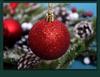100-Piece Christmas Tree Ornament Set: Shiny, Hollow 3-6cm Balls