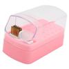 30 Holes Nail Drill Bit Holder Cleaning Brush Case Dsut Proof Stand Display Storage Manicure Tools