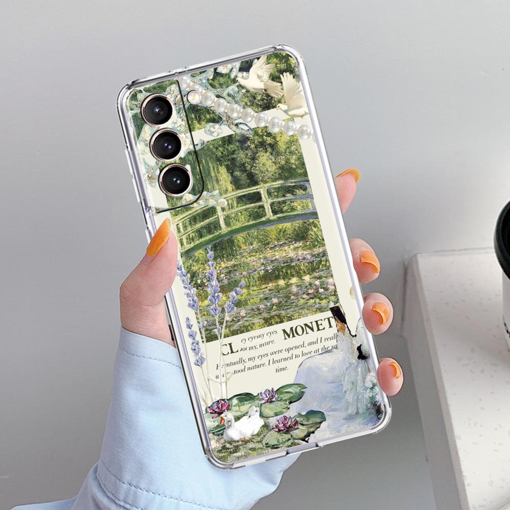 Phone Case For Samsung Galaxy S26 S25 S24 S23 S22 Ultra S20 S21 FE 5G Plus Soft Clear Cover ART aesthetic collage Venus
