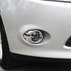 2Pcs ABS Chrome Car Front Right Left Fog Lights Lamp Frame Cover Trim for Ford Focus 3 MK3 2012 2013 2014 Accessories