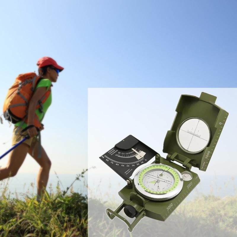 Military Compass,Digital Geological Compass for Camping, Hiking and Outdoor