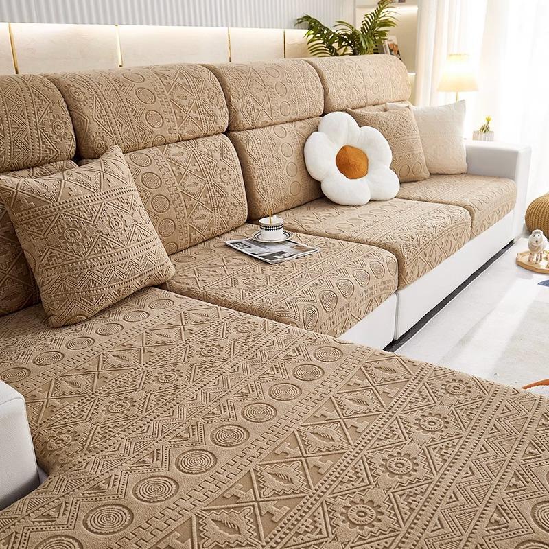 

Чехол для дивана с защитой от царапин, универсальный чехол, всесезонный, универсальная нескользящая подушка для дивана без измерения, эластичный диван... 65-85cm*165-200cm,5-20cm