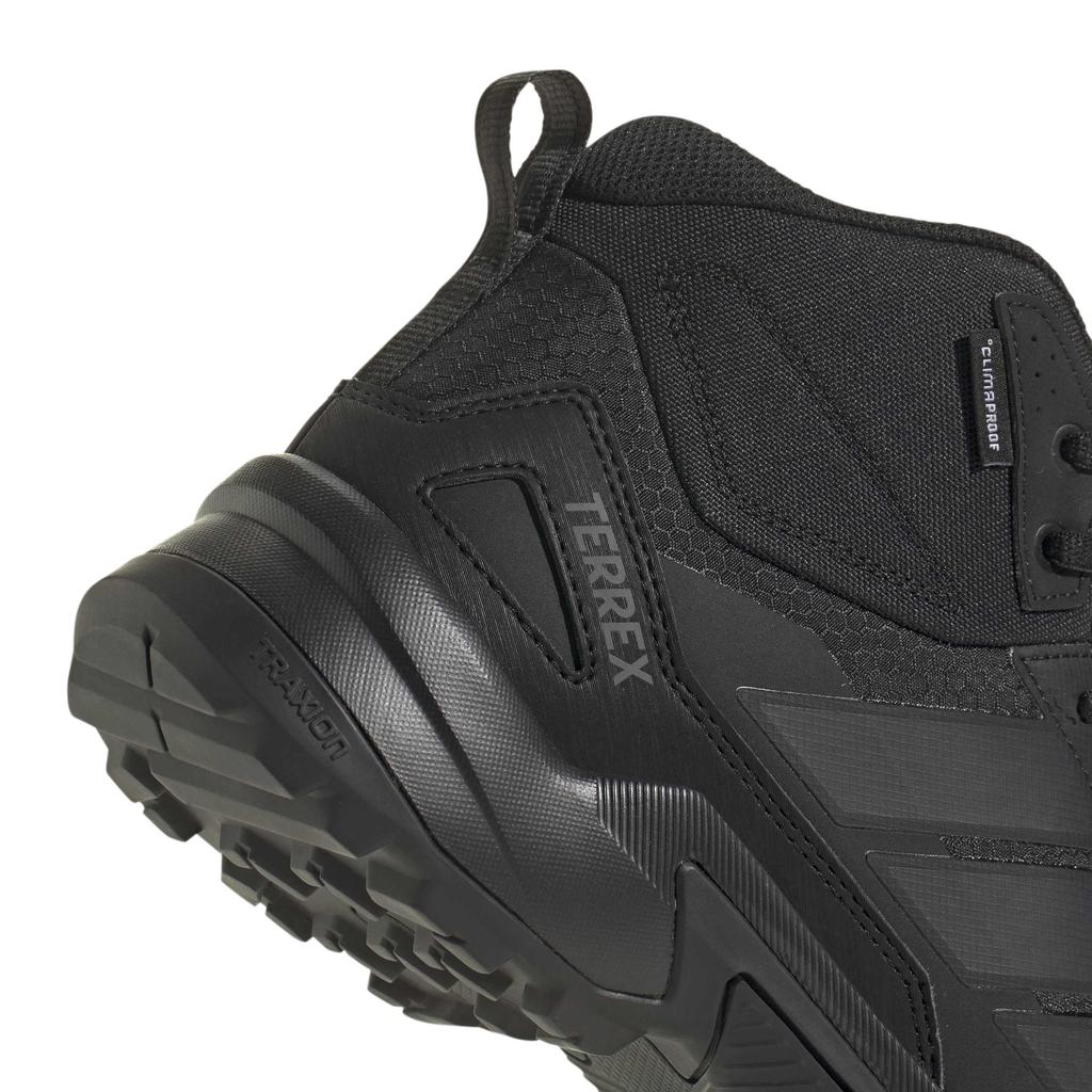 Adidas Terrex Eastrail 3 Mid Climat Trekking Unisex Core Four Size Shoes, Adult, OPD94, Black/Carbon/Grey (JR4014), 27.5cm