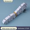 Universal Size Clothing with Labels: Size, Number, Digit, Fabric, Woven, and Roll Packaging
