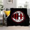 Ac Milan Football Club Logo Blanket Soft And Comfortable Camping Trip Air Conditioning Blanket Sheet Office Rest Blanket