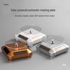 Solar-Powered Rotating Display Stand for Jewelry, Ornaments, Jade, and Watches