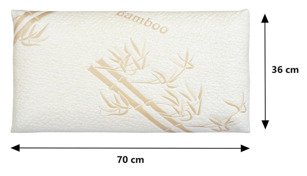 Poduszka Ortopedyczna Płaska Termoplastyczna Memory +Poszewka na Zamek