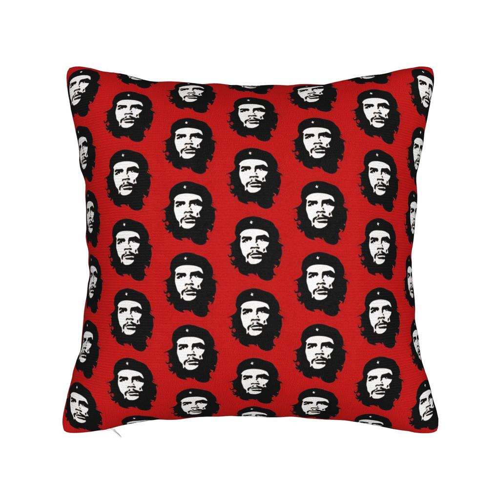 Che Guevara Argentine Marxist Revolutionary Pillowcases Retro Trendy Pillow Case For Living Room Bed Chair Soft Pillow Cover