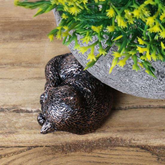 3Pcs Plant Pot Support Decorative Garden Animal Theme Plants Flower Pot Feet Synthetic Resin Pot Elevators