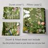 Floral, butterfly, serene. Bedding Duvet cover sets Duvet covers Pillowcases gifts (1 * Duvet Cover 2 * Pillowcases, without duvet insert)