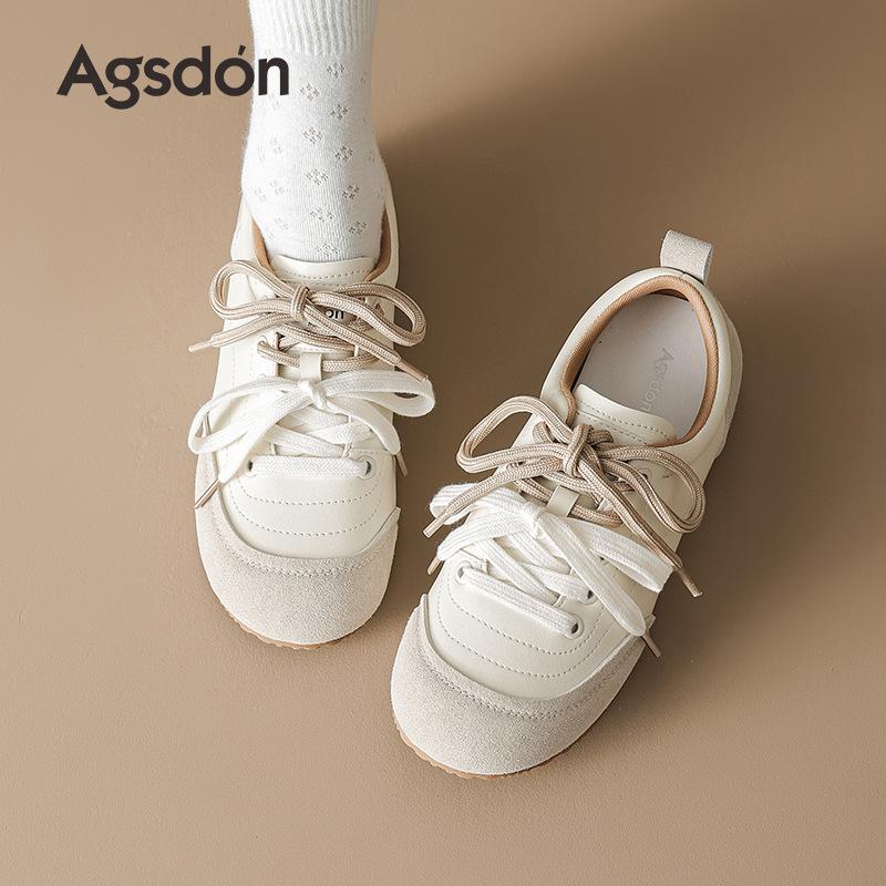 Augustine Ballet Training Shoes Women's 2025 New Summer Academy Style Flat-bottomed Casual Board Shoes Sports White Shoes