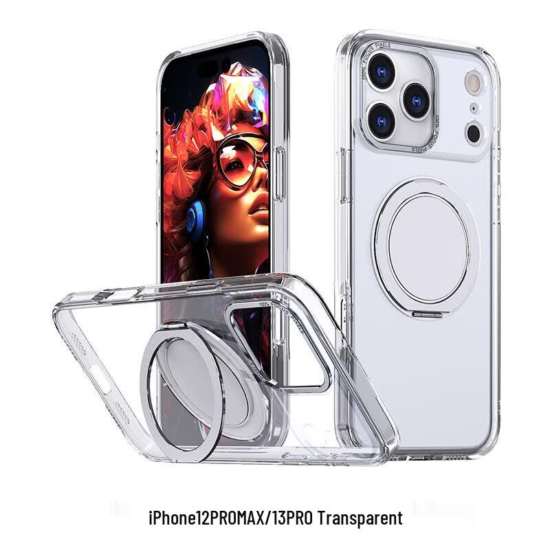CAXITON Magnetic Rotating Stand Phone Case for iPhone