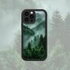 Coque de téléphone simple motif forêt adaptée pour iphone16 15 14 13 12 11 Pro/Max/Plus antichute et antichoc