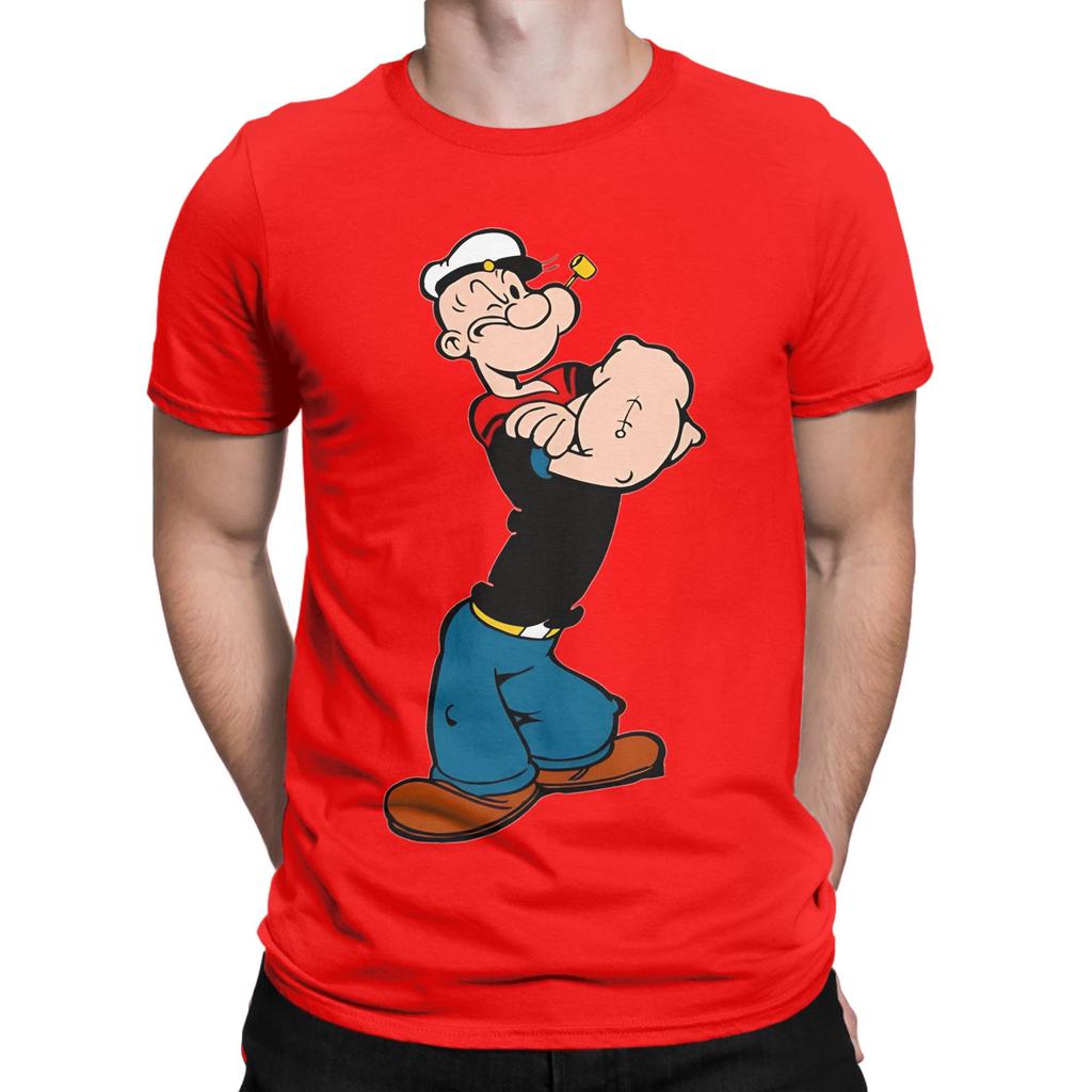 pPopeye Forever Funny 100 Cotton TShirt pPopeye Tops Tees For Unisex